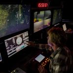 Control room on R/V Annie. Credit: Daniel R. Rogers